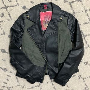 Biker style jacket